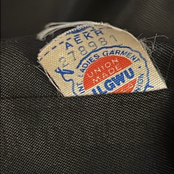 NWOT Vintage Forecaster of Boston Double Breasted Wool Long Coat Gold Buttons. - Picture 15 of 15